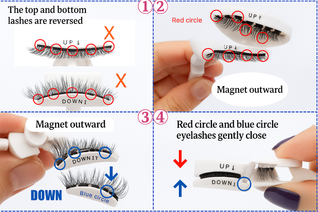 Soft Magnetic Eyelashes