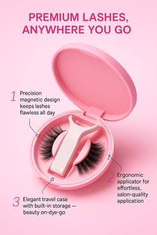 Soft Magnetic Eyelashes