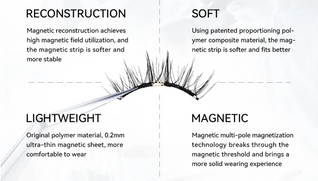 Soft Magnetic Eyelashes