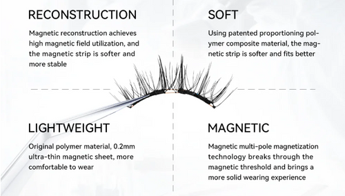 Soft Magnetic Eyelashes